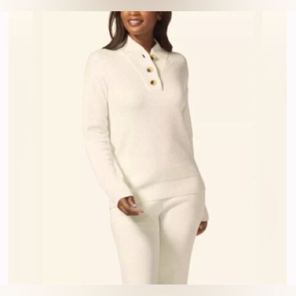 Tommy John Women’s Adaptable Knit Button Henley Top/Sweater | NEW/NWT!🩷 - Picture 1 of 14